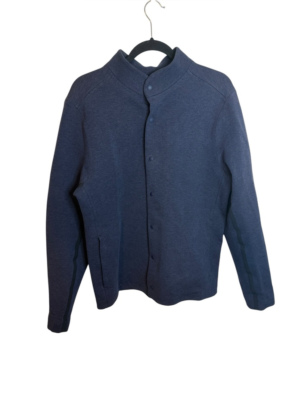 Lululemon Heathered Deep Navy Blue Men’s Chamber Jacket